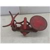 Image 6 : Antique Cast Iron Balance Scale with Weights