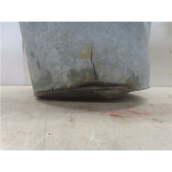 Galvanized Basins, Coal Shuttle and Bucket