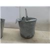 Image 8 : Galvanized Basins, Coal Shuttle and Bucket