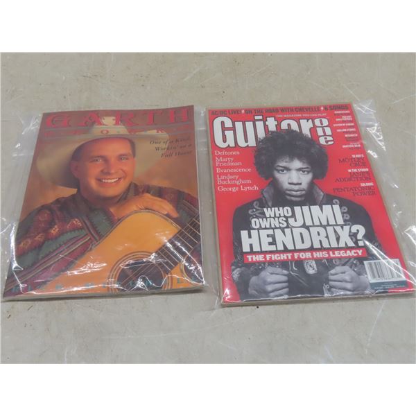 10 Magazines — Guitar World, Garth Brooks and Guitar One