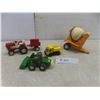 Image 2 : Tonka, Buddy L Tractor with Trailer, Dump Truck and Tonka Cement Mixer on Trailer