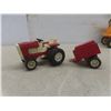 Image 6 : Tonka, Buddy L Tractor with Trailer, Dump Truck and Tonka Cement Mixer on Trailer