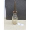 Image 1 : Quart Motor Oil Bottle with Metal Dispensing Spout