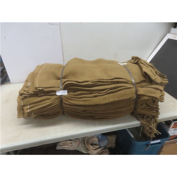 100 Burlap Sacks