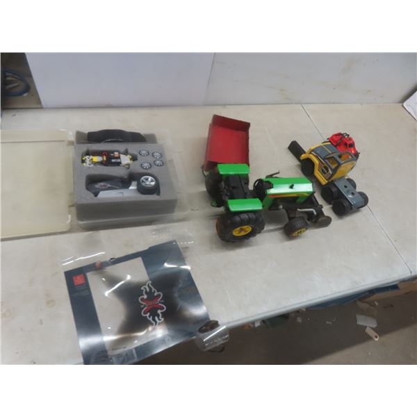 Tonka Tricycle, Loader Truck and RL X-Mode Car