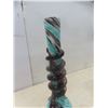 Image 3 : Blown Glass Flower Vase