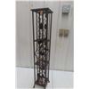 Image 3 : Metal Stand / CD Rack, 34" × 7" × 7"