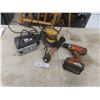 Image 2 : Power Jigsaw, Sander and Ridgid 18V Cordless Drill/Driver with Battery — No Charger