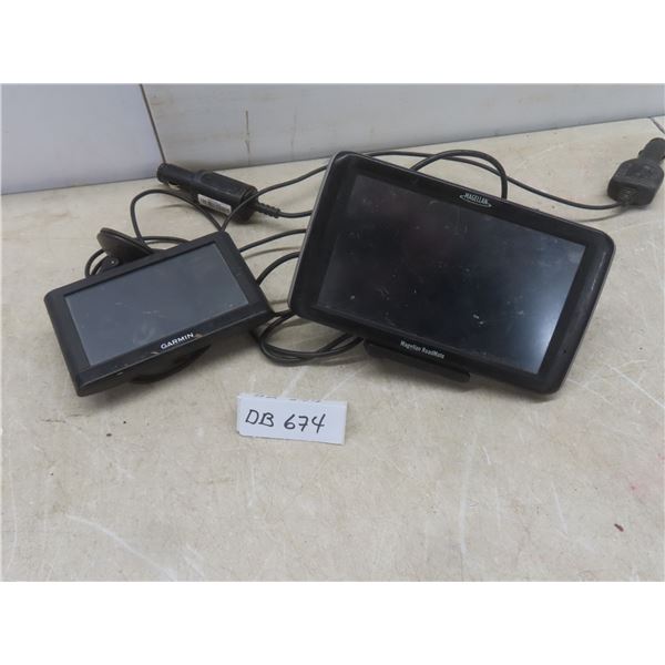 2 GPS Units — Garmin and Magellan