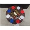 Image 3 : Revolving Poker Chip Rack with Original Box