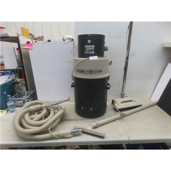 Electrolux Central Vac — Canister, Hose, Floor Wand and Power Bar, 11.5 Amps