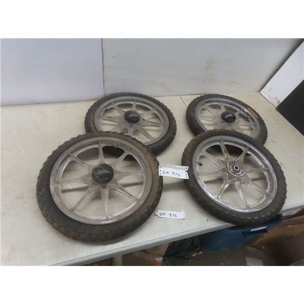4 Tires and Rims, 16 × 2.125