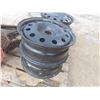 Image 3 : 4 Steel 17" Rims — Off 2016 Ford Escape