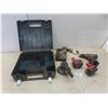 Image 1 : Bosch 14.4V Cordless ½" Drill/Driver with 2 Batteries, Charger and Case, plus Air Orbiter Sander