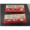 Image 4 : 2 Partial Packages Plastic Poker Chips with Boxes, Crayola Crayon Holder with Crayons and 1977 Winn