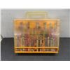 Image 6 : 2 Partial Packages Plastic Poker Chips with Boxes, Crayola Crayon Holder with Crayons and 1977 Winn