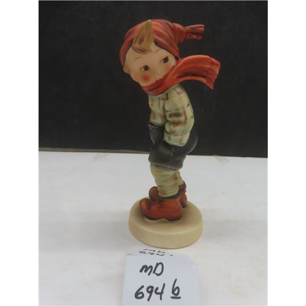 Vintage Hummel Goebel Figurine "March Winds", 5" Tall