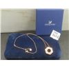 Image 1 : Swarovski Rose Gold Tone Chain with Pendant