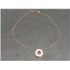 Image 2 : Swarovski Rose Gold Tone Chain with Pendant