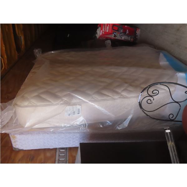 Queen Size Box Spring and Mattress