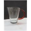 Image 5 : Crystal/ Cut Glass Vases, Pitcher and Fenton Hobnail Milk Glass Bowl