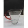 Image 7 : Crystal/ Cut Glass Vases, Pitcher and Fenton Hobnail Milk Glass Bowl