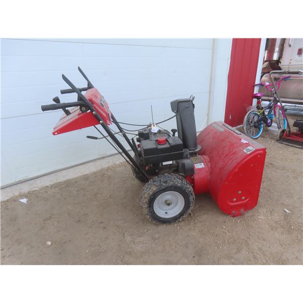 Sno-Power Plus Gas Snow Blower — Model 314-640 F522, Tecumseh 8HP, Reverse, Electric Start, 25" Cut