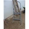 Image 3 : Step Stool and Wooden 3-Foot Step Ladder