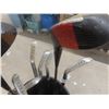Image 4 : 12 Spalding Golf Clubs with Bag — Right Handed
