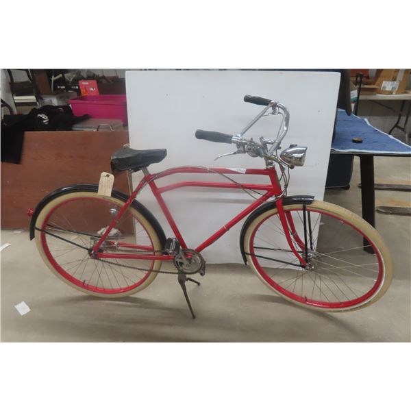 Early 1930s Eaton's Glider 28" Balloon-Tired Bike – 3-Speed, International Hub Brakes, Ready to Rid