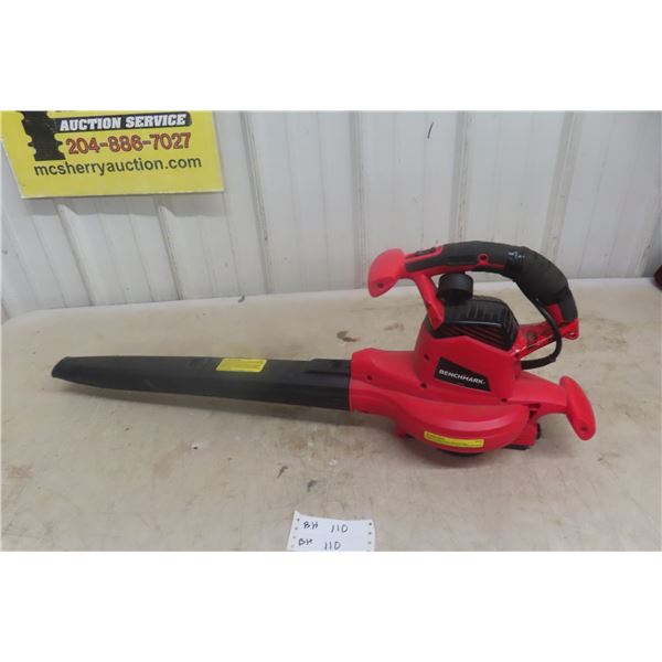 Benchmark Power Yard Blower/Vacuum 3-in-1 – 12 Amp