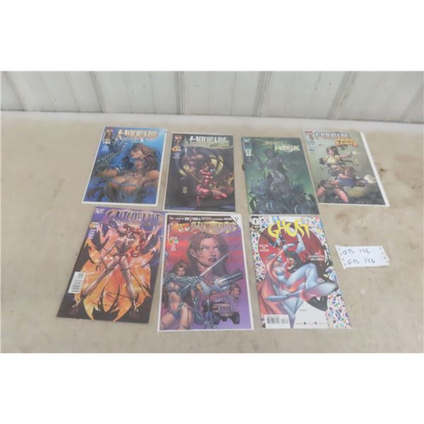 7 Comics –  Witchblade/Top Cow: Destiny's Child (July #2, June #1), Darkness (Dec #1), Infinity (Ma