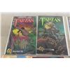 Image 2 : 10 Comics: 3x Tarzan by E.R. Burroughs (#1, 2, 4, 5); Shadow of the Bat (#2, 28, 30); Web of Spider