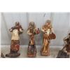 Image 3 : 7 Paper Mâché Mexico Figures