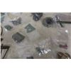 Image 12 : Box of Very Old Meccano Metal Pieces Including Meccano Instructions