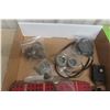 Image 4 : Box of Very Old Meccano Metal Pieces Including Meccano Instructions