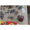 Image 7 : Box of Very Old Meccano Metal Pieces Including Meccano Instructions