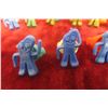 Image 3 : Vintage 1970s Plastic Gumby Gumball Machine Rings – Lot of 10