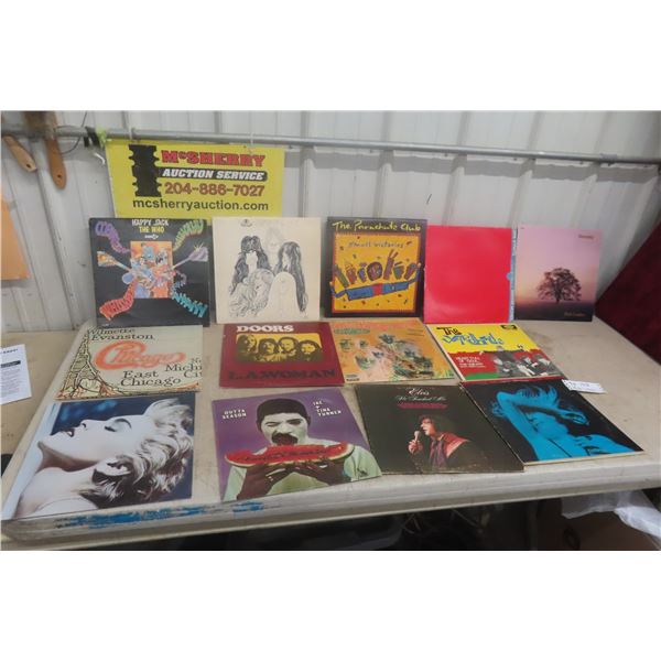 Vintage LP Records – The Who "Happy Jack," Chicago, Elvis, Doors, Ike & Tina Turner, Aerosmith & Mo