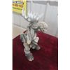Image 6 : Comical Resin Moose Holding a Branch – Stands 15.5" High