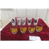Image 1 : 9 Winnipeg Tribune Drinking Glasses – 5 Feature the Front Page of the Tribune