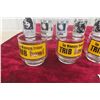 Image 2 : 9 Winnipeg Tribune Drinking Glasses – 5 Feature the Front Page of the Tribune