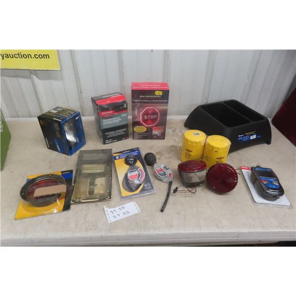Innova Monitor, Coolant Tester; Fiberglass Repair Kit, Tail and Headlights, Plus More