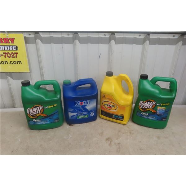10W30 and 5W30 Motor Oils – 18 Litres Total