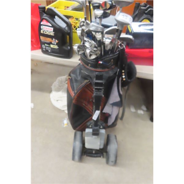 18 TaylorMade Golf Clubs with Bag– Good Set