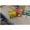 Image 6 : NOS Oil Filters IN  Boxes, With Part Numbers; Spark Plugs and Thermostat Included