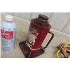 Image 3 : Hydraulic Bottle Jack, 2 Sets of Booster Cables and Seafoam