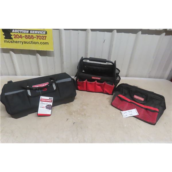 Craftsman Tool Bags – 3 (1 New)
