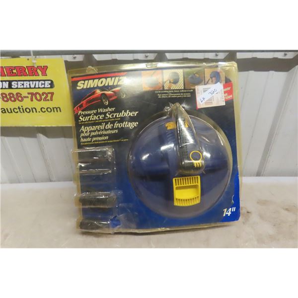 Simoniz Pressure Washer Surface Scrubber – 14"