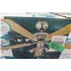 Image 2 : New 42" Ceiling Fan with Light – Pewter Chrome Finish